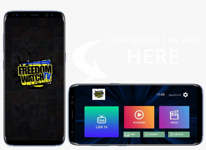 Watch Freedom Watch Tv Global On The Go - Television, transparent png