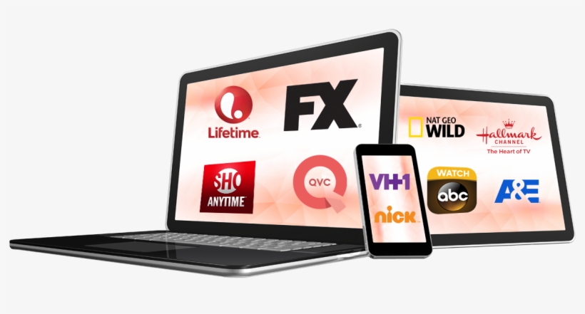 Watch Tv Everywhere Gives You The Freedom To Watch - Iphone Tablet And Laptop, transparent png