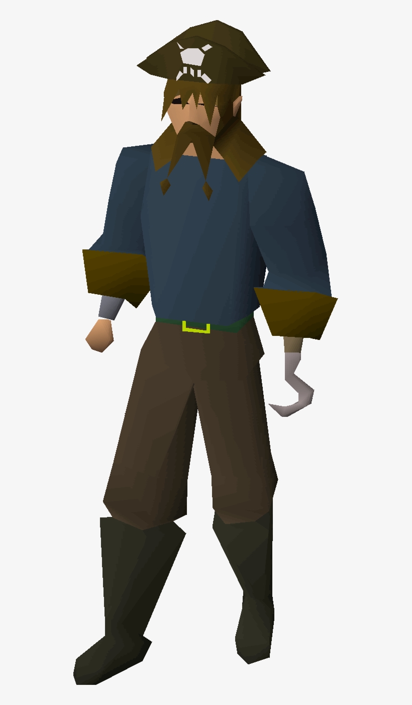 Pirate 12 - Standing, transparent png