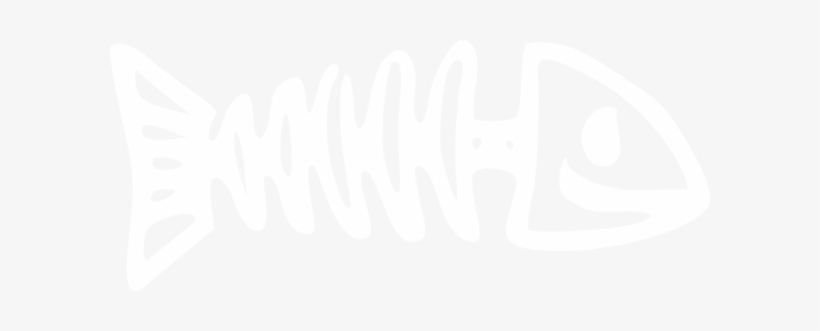 Fish Bone Png White, transparent png