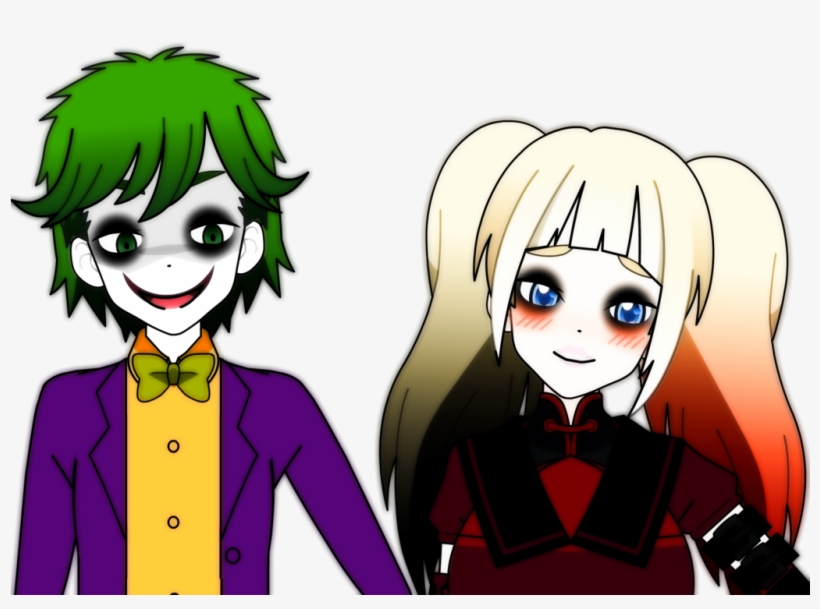 Harley Quinn Y Joker Png - Harley And Joker Creepy, transparent png
