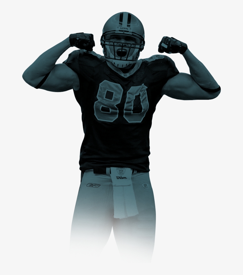 Jimmy Graham New Orleans Saints Signature Move - Face Mask, transparent png