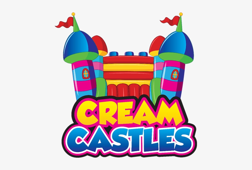 Cream Castles - Bouncy Castle Logo Png, transparent png