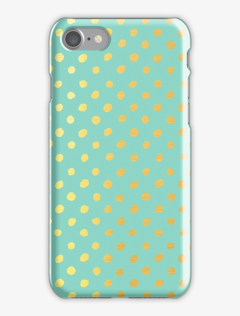 Rustic Confetti Polka Dot Pattern Gold Foil Effect - Case Iphone 7 Billie Eilish, transparent png