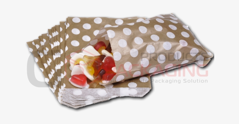 Gold Polka Dot Treat Bags - Gym, transparent png