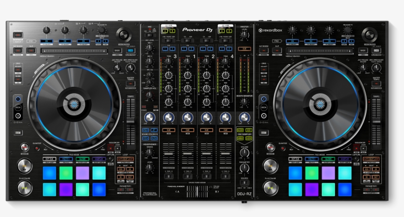 Van Top View Png >> Ddj Rz Flagship 4 Channel Controller - Pioneer Ddj Rx Rekordbox Dj Controller, transparent png
