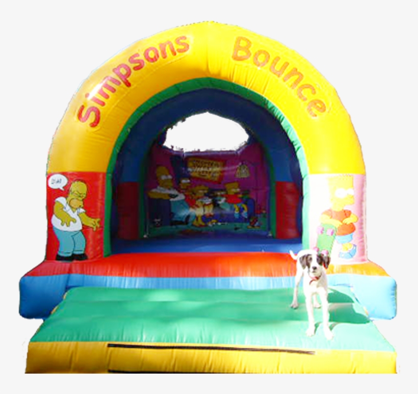 Simpsons Bouncy Castle - Boxing, transparent png