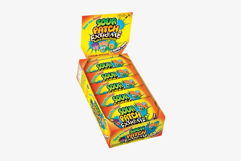 Sour Patch Kids Extreme Sour Soft & Chewy Candy - Sour Patch Kids, transparent png