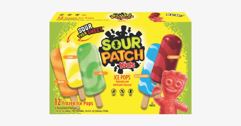Sour Patch Kids Ice Pops, transparent png