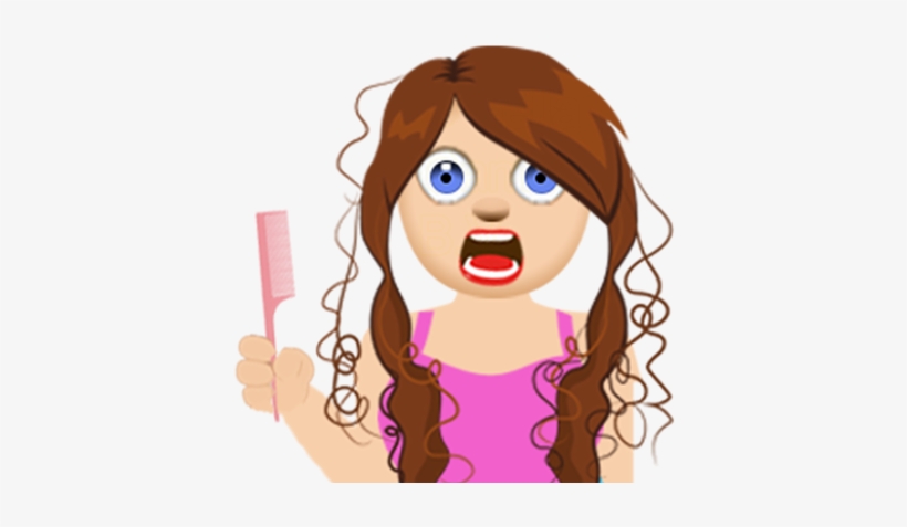 Anna Sassy Emoji Stickers For Women On Imessage Messages - Emoji, transparent png