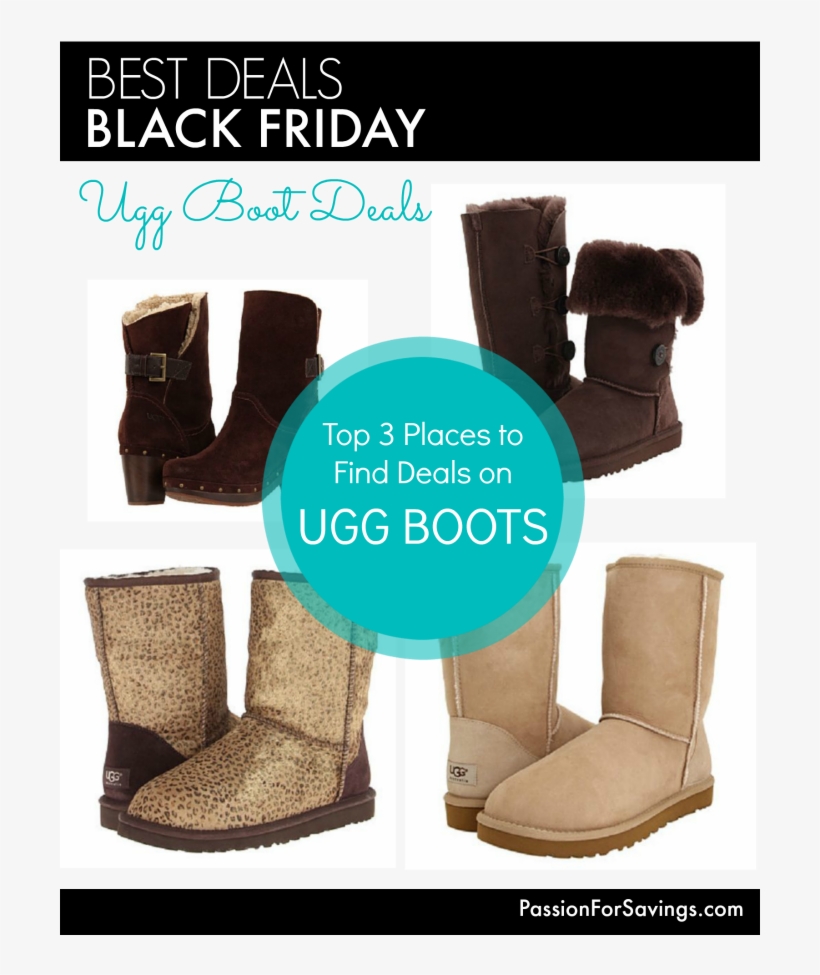I Have Gotten Several Questions About The Best Black - 100% Authentic Ugg Girls Bailey Button Triplet Boots, transparent png