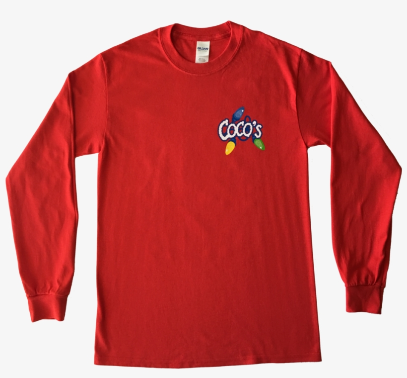 Christmas Tshirt Ls Red Front, transparent png