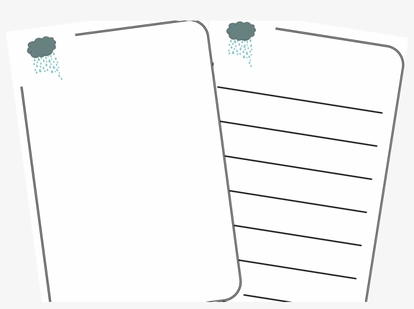 Rainydayblanksheetscover - Rain, transparent png