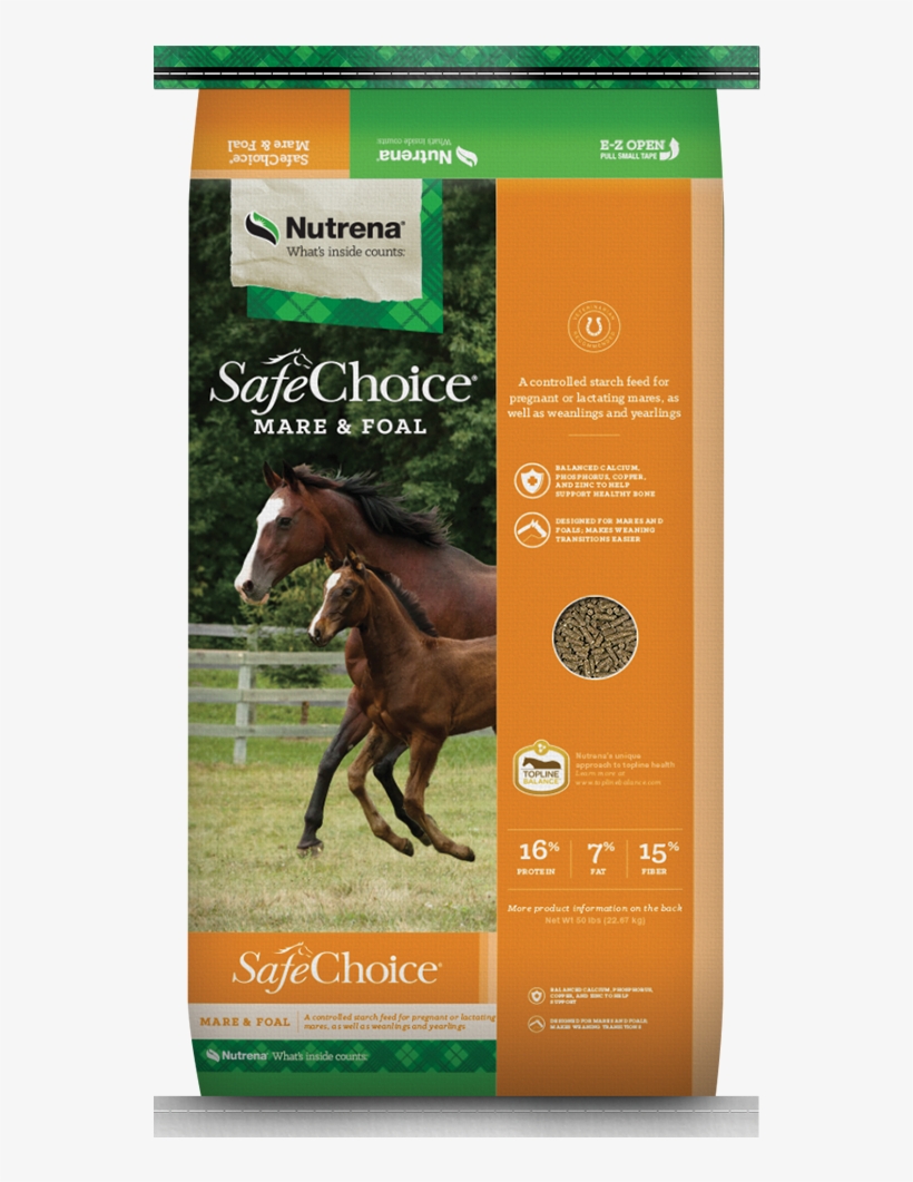 Safechoice Mare & Foal Horse Feed - Safe Choice Horse Feed, transparent png