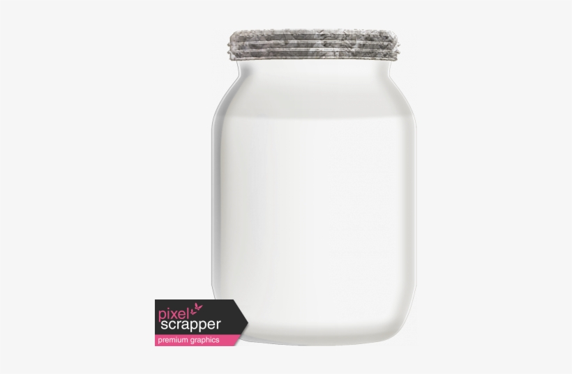 Transparent Glass Jar - Digital Scrapbooking, transparent png
