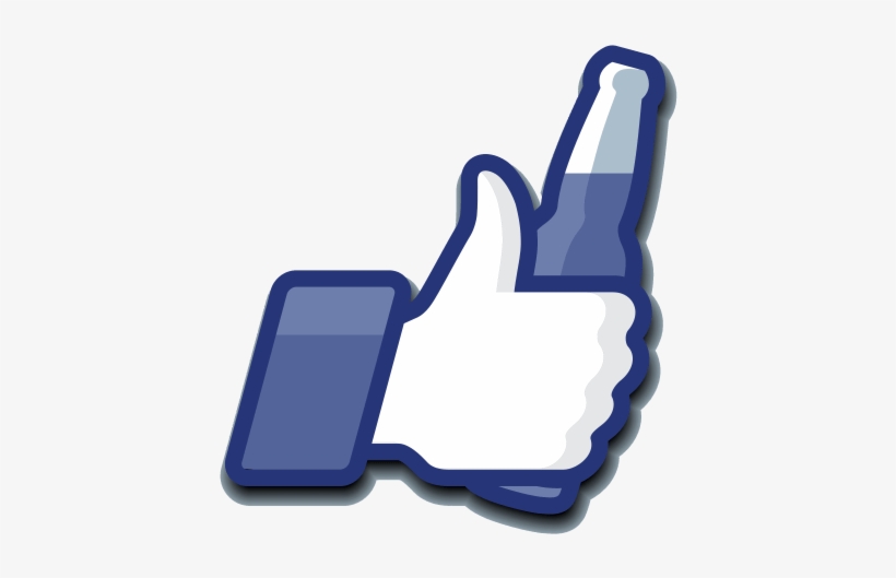 Fb Beer Like September 25th, 2015michael - Funny Thumbs Up Facebook, transparent png