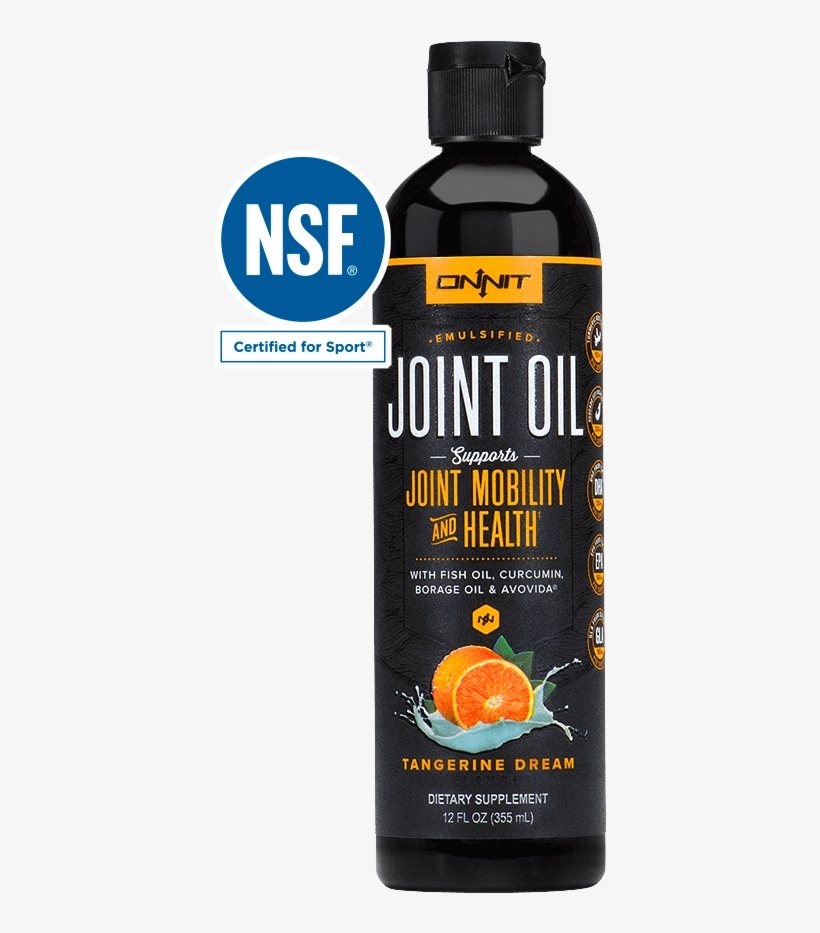 Joint Oil - Onnit Joint Oil - Tangerine Dream (12oz), transparent png
