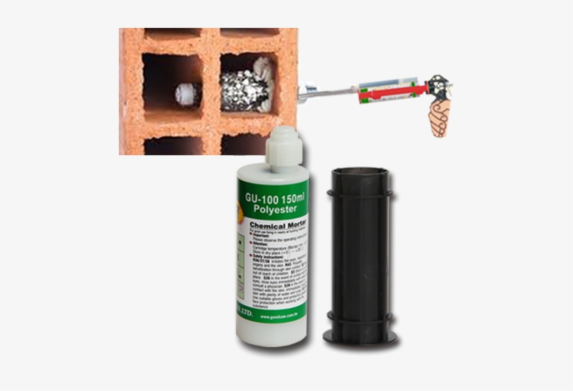 Chemical Anchoring Spec, Fastener, Nuts And Bolts Adhesive - Resin In Construction, transparent png