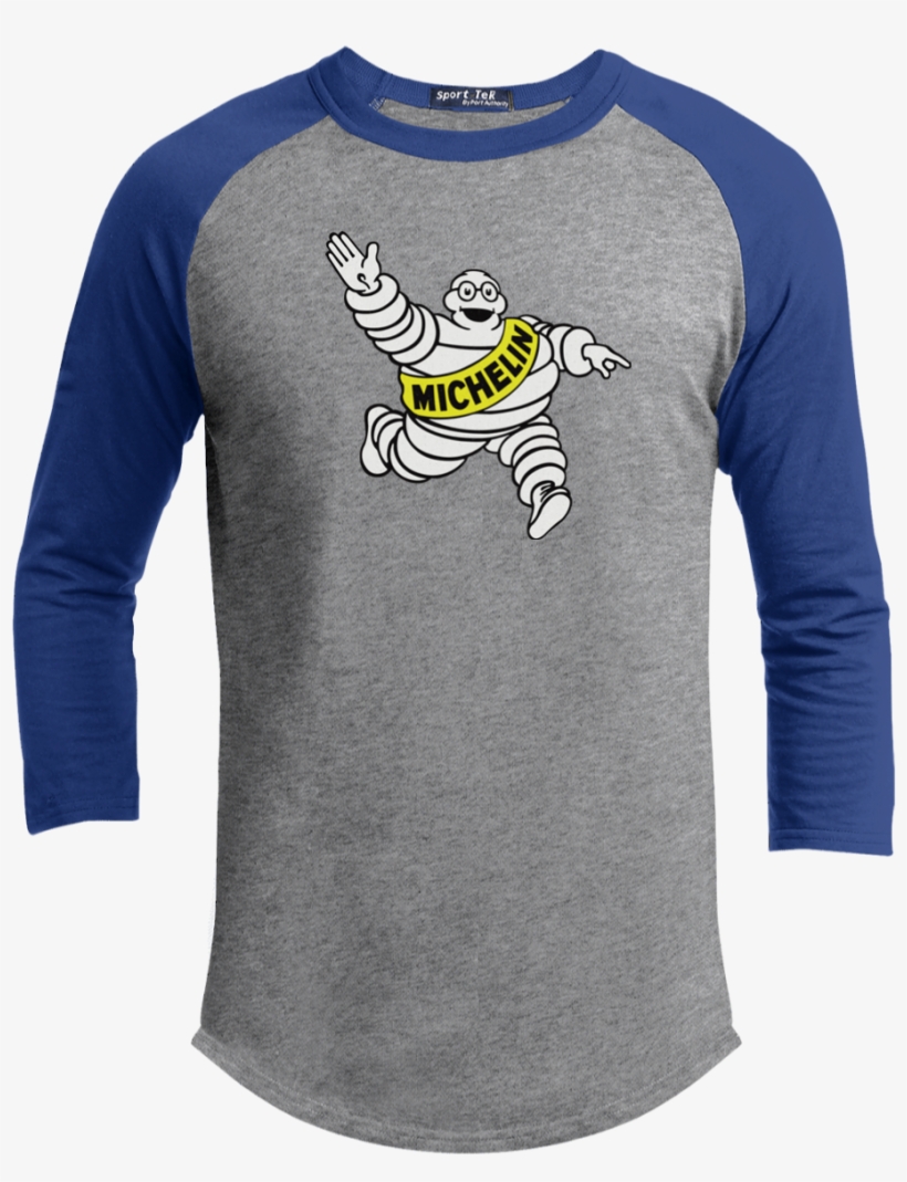 Michelin T Shirt Automotive Tires Michelin Man Racing - Hello Crochet Tee Shirt, transparent png