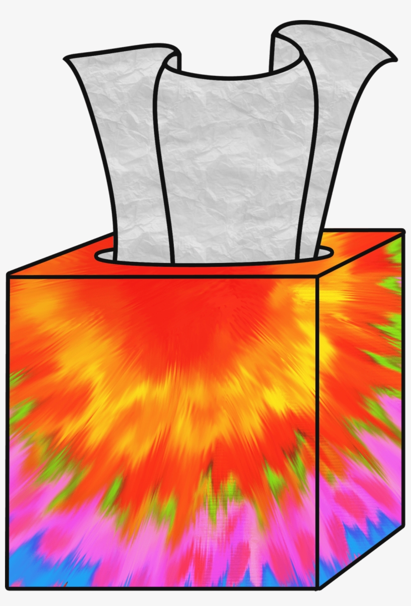 Tissue Box Clipart - Box Of Tissues Clip Art, transparent png