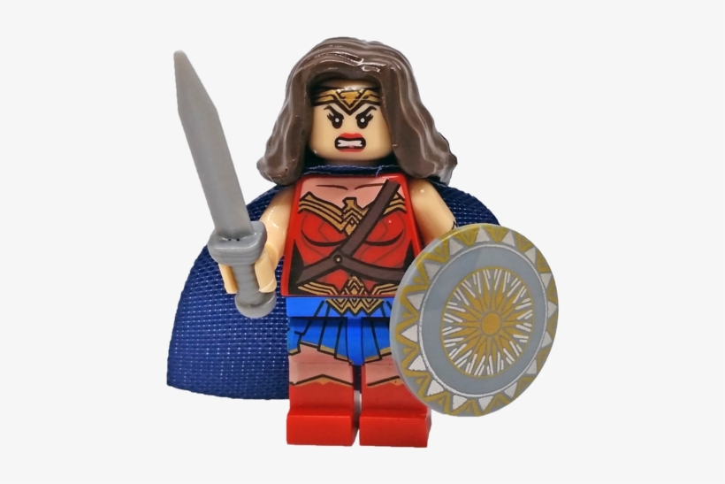 Minifig Diana - Lego Minifigure, transparent png