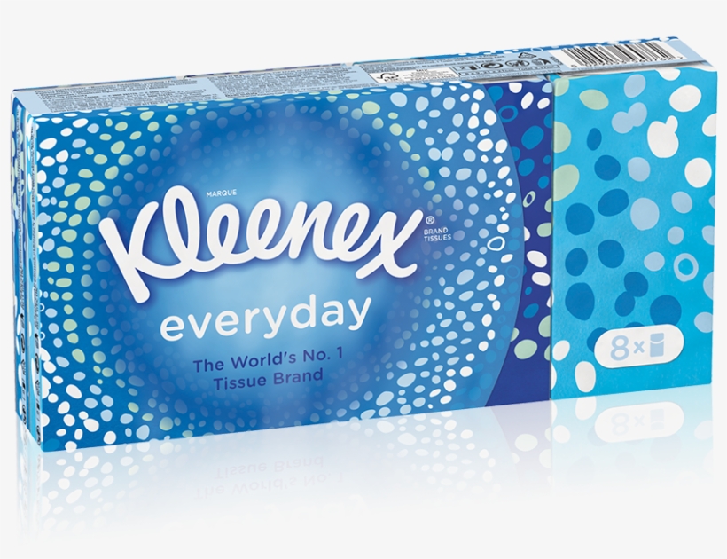 The Youngest Consumers Are Also Targeted - Kleenex Everyday Pocket Pack Tissues Pack Of 8, transparent png
