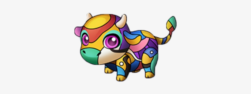 Cubism Cow Baby - Wiki, transparent png