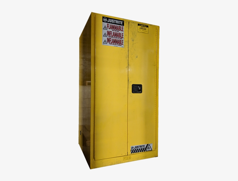 55 Gallon Justrite Flammable Material Cabinet - Metal, transparent png