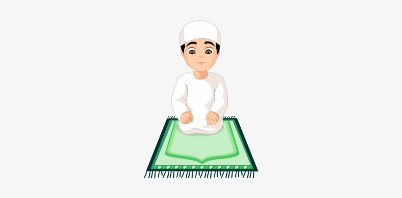 Step By Step Muslim Prayer Guide Steps Of Salah Tashahhud, - Muslim Prayer Vector Png, transparent png