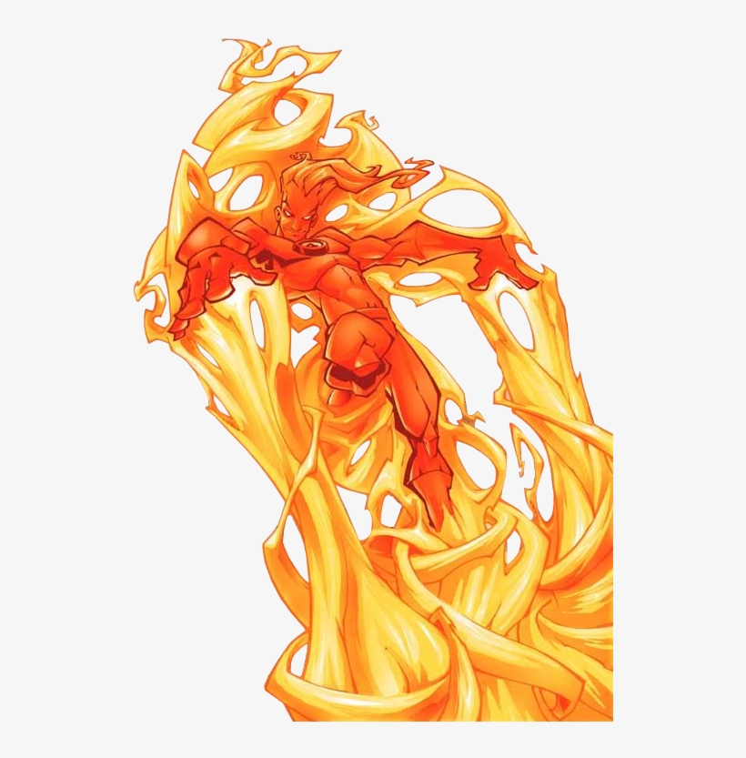 Skottie Young Human Torch, transparent png