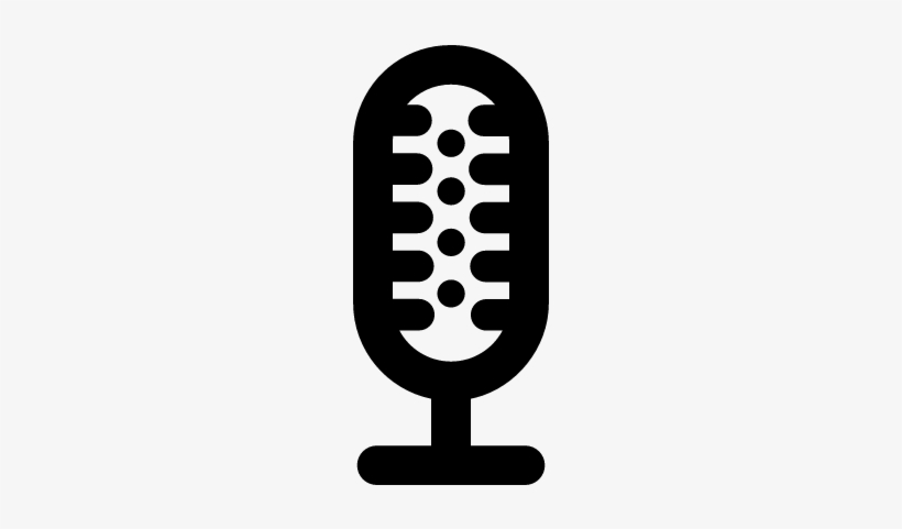 Retro Microphone Vector - Microphone, transparent png