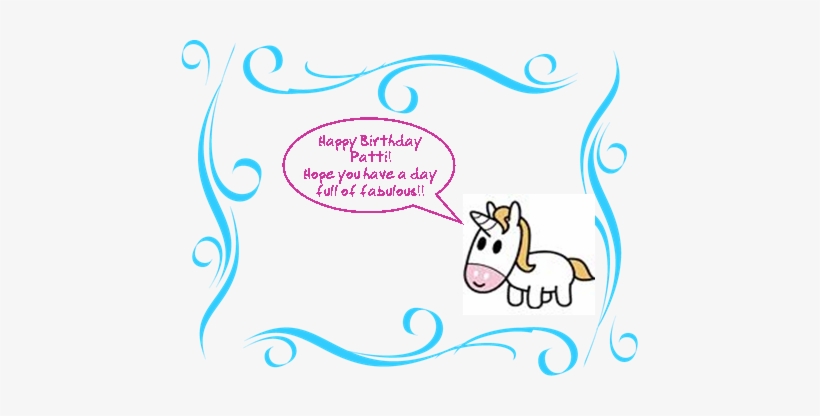 Uni The Unicorn Says - Clip Art, transparent png
