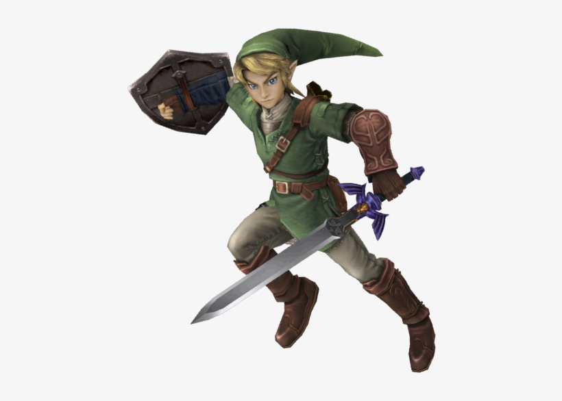 Twilight Princess Link Using The Pose From One Of The - Soldier, transparent png