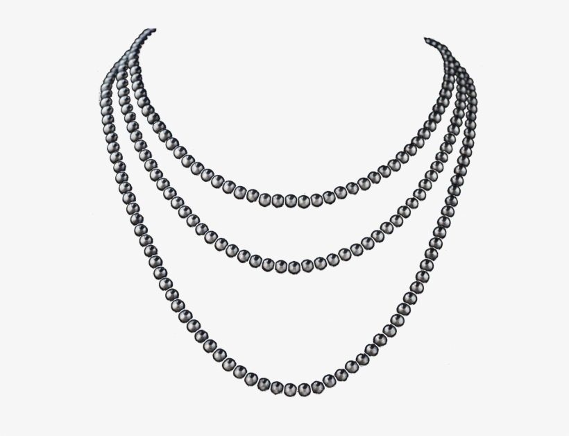 Vendor-unknown Collections Antiqued, Matte Finish 6mm - Necklace, transparent png