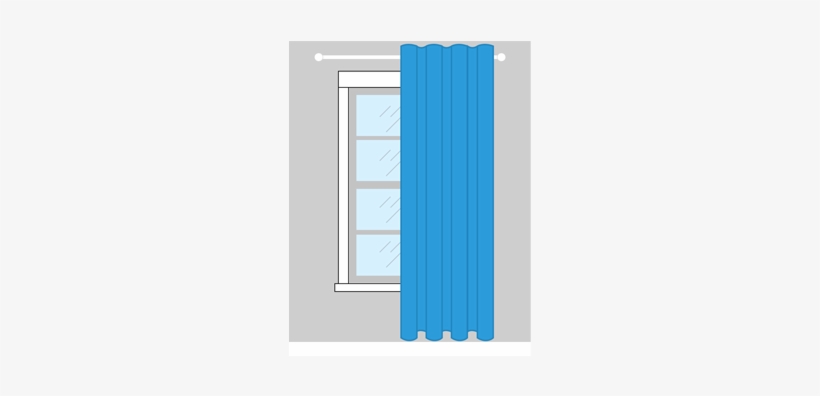 This Style Is Recommended For Drapes That Will Be Opened - Window, transparent png