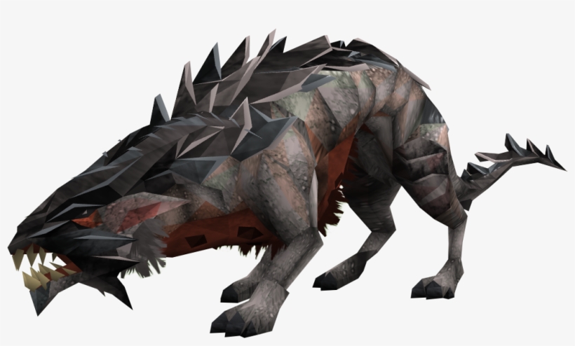 Dragon Wolf - Runescape Bloodpouncer, transparent png