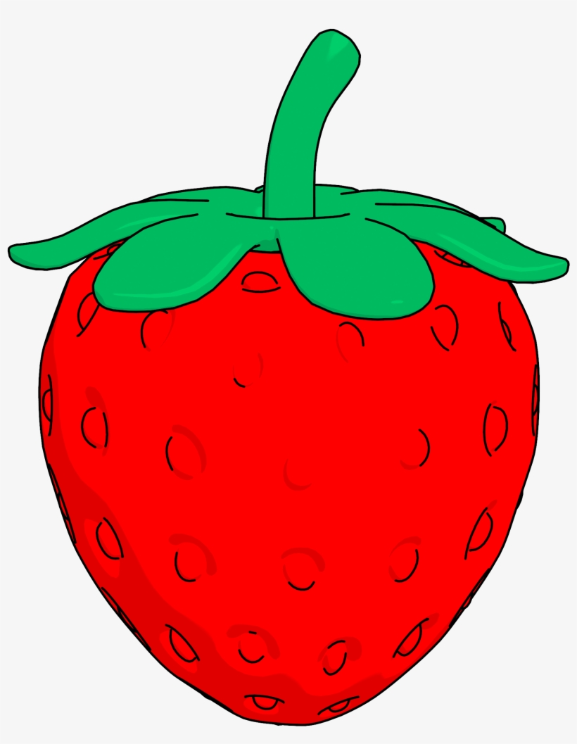 Line Strawberry Clipart Png - Portable Network Graphics, transparent png