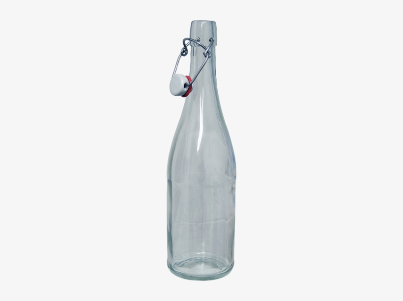 750ml Classic Style Clear Glass Swing Top Bottle - Clear Swing Top Bottles 750ml Uk, transparent png