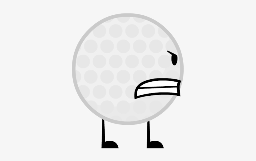 Golf Ball Stub - Bfdi Golf Ball Front, transparent png