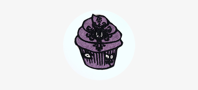Image Of Haunted Mansion Cupcake - Cupcake, transparent png