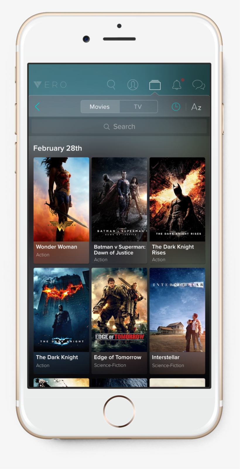 Collections Movies Device - New Social Media Vero, transparent png