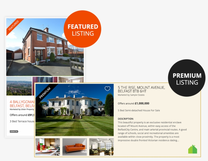 Property For Sale In University Area Belfast Propertypal - House For Sale Estate Agent, transparent png