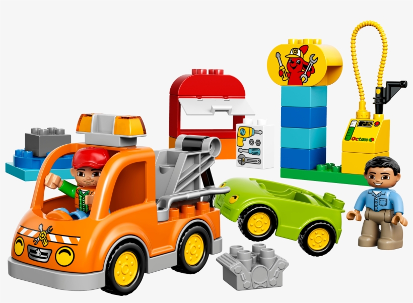 Tow Truck - Lego 10814, transparent png
