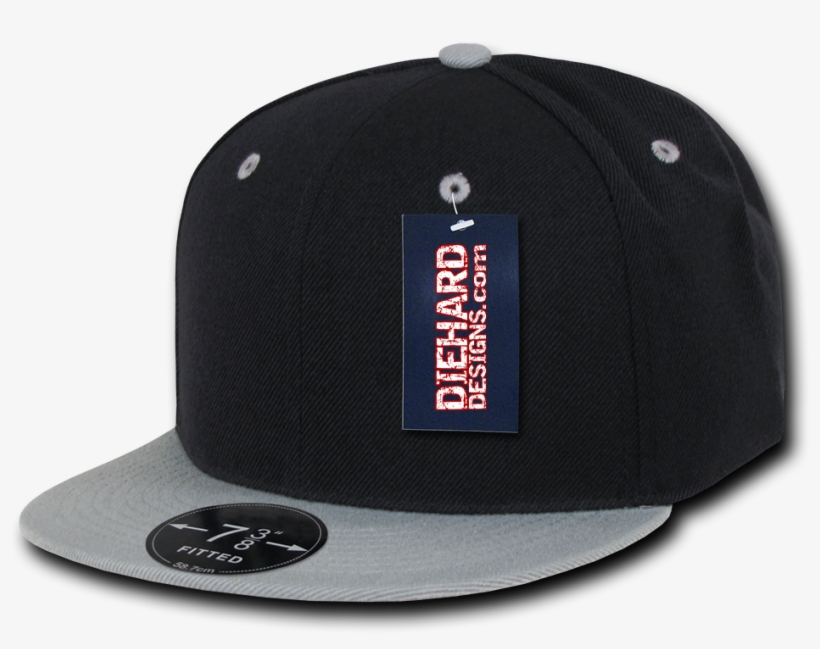 Decky Retro Fitted Blank Baseball Cap, Style Rp1, Black, transparent png