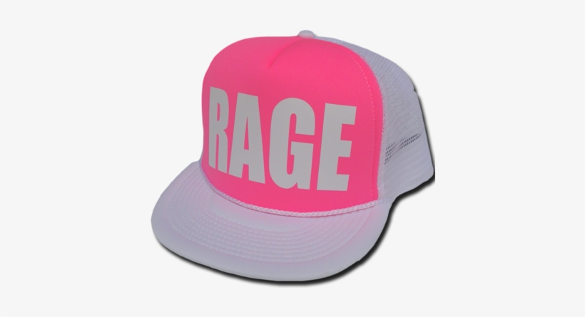 Rage White Pink - Pink Swag Hat Png, transparent png