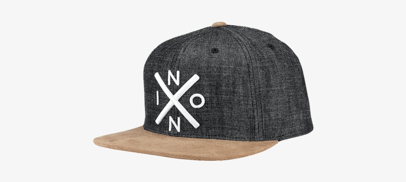Exchange Snapback Hat, Black Denim - Nixon Exchange Snapback Hat, Color: Black Denim, Talla:, transparent png