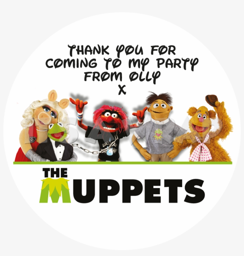 The Muppets Sweet Cone Stickers - Muppets Fozzy Bear Congratulations Card, transparent png
