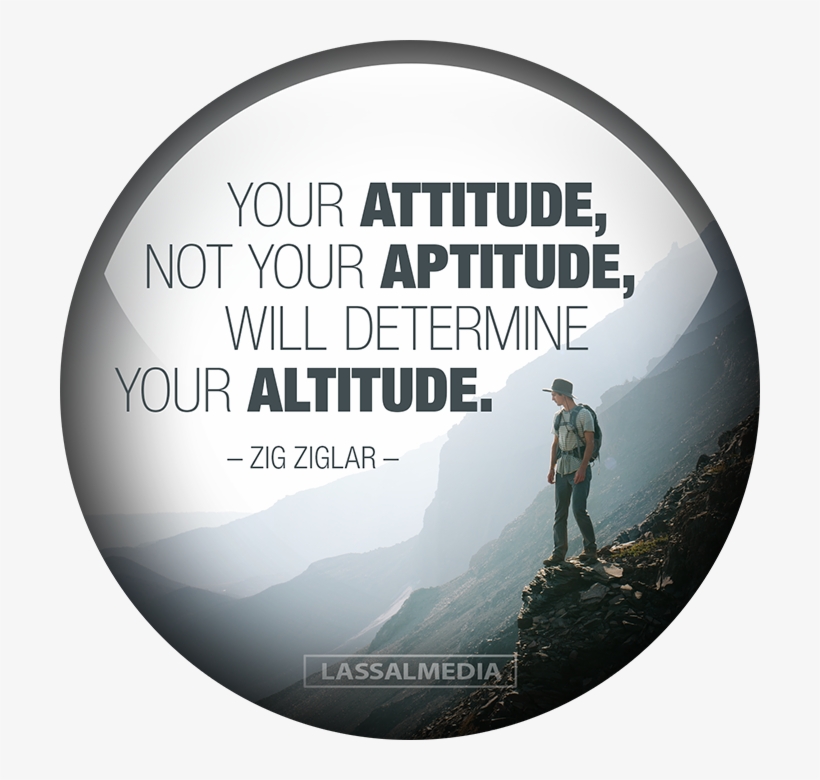 "your Attitude, Not Your Aptitude, Will Determie Your - Urban Nomads Beard Balm & Wax - Handcrafted Ip, transparent png