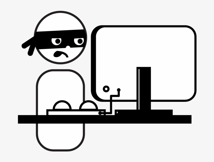Comparison-comic - Cyberattack, transparent png