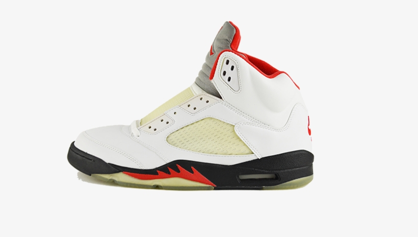 Air Jordan 5 "fire Red" - Air Jordan, transparent png